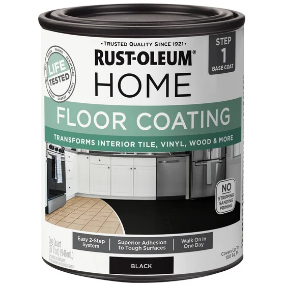 Floor Coating — Matt Black pack